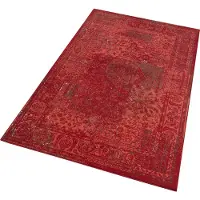 Home Collection Vloerkleed Plume Rechthoekig - rood 200 x 290 cm