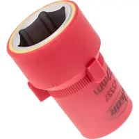 Vigor V3337 V3337 Buiten-zeskantprofiel VDE-dopsleutelinzet 22 mm 1/2 (12.5 mm)