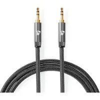 Nedis Stereo-Audiokabel | 3,5 mm Male naar 3,5 mm Male | 5 m | 1 stuks - CATB22000GY50 CATB22000GY50