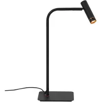 Steinhauer Tafellamp Lumo zwart