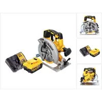 DeWalt DCS 570 M1 accucirkelzaag 18 V 184 mm borstelloos + 1x accu 4.0 Ah + lader