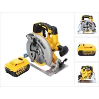 DeWalt DCS 570 accucirkelzaag 18 V 184 mm borstelloos + 1x accu 4.0 Ah - zonder lader