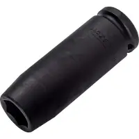 Hazet Krachtdopsleutel 900SLG-17 · 1/2 inch (12,5 mm) vierkant hol · Buiten-zeskant-tractieprofiel · SW 17 mm