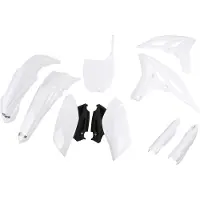 Ufo Yamaha Yzf 250 2011-2013 Yakit316f-046 Fork Protectors & Plastic Set