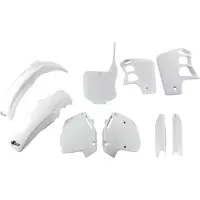 Ufo Honda Cr 500 1991-1994 Hokit090f-041 Fork Protectors & Plastic Set
