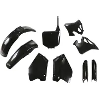 Ufo Honda Cr 125/250 1995-1997 Hokit095f-001 Fork Protectors & Plastic Set