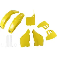 Ufo Suzuki Rm 125 1992-1992 Sukit397f-101 Fork Protectors & Plastic Set