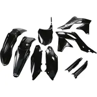 Ufo Kawasaki Kxf 250 2013-2016 Kakit219f-001 Fork Protectors & Plastic Set