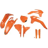 Ufo Ktm Sx/sx-f 2015-2015 Ktkit531f-127 Fork Protectors & Plastic Set