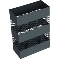 Songmics Metalen paraplubak, antraciet