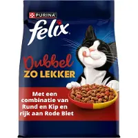 Felix Kattenvoer Droog Dubbel Zo Lekker Adult Rund & Kip 4 kg