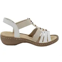 Rieker 60851 Sandalen | Maat 42 Dames Beige