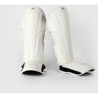 Venum Impact Evo Scales Muay Thai Scheenbeschermers Ivory - L
