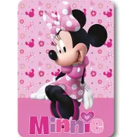 Procos Minnie fleece Lovely Charm deken 100 x 140 cm