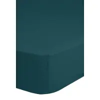 Good Morning Hoeslaken Jersey Katoen Stretch 30cm Hoge Hoek - petrol 180x220cm
