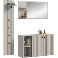 Xonox Home Station Garderobekombinatie (B/H/D: 152x192x37 cm) Imitatie kasjmier