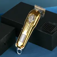 VGR Professionele Draadloze Tondeuse voor Mannen – V-267 – Haartrimmer & Baardtrimmer – LED Display – 2000mAh – Metalen Behuizing
