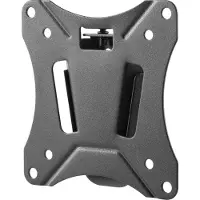 Deltaco Office ARM-0100, 25 kg, 33 cm (13"), 68,6 cm (27"), 75 x 75 mm, 100 x 100 mm, Zwart