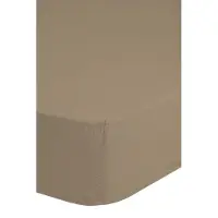 Good Morning Hoeslaken Jersey Katoen Stretch 30cm Hoge Hoek - sand 200x220cm
