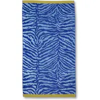 KAAT Amsterdam Badlaken Zayda Blauw (100 x 180 cm)
