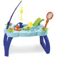 DNA Watertafel - Waterbaan - Watertafel Speelgoed - Donkerblauw/Turquoise - 54cm x 37cm x 31cm