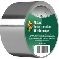Duck Isolatietape | | 10 meter (Aluminium, Waterdicht, 50 mm)