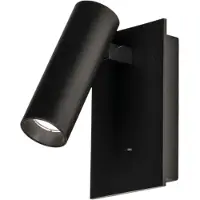 Lumidora Wandlamp 75501 - Voor binnen - FELICIA - GU10 - Zwart - Metaal