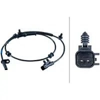Hella 6PU 358 268-201 Wielsnelheidssensor (ABS)