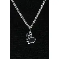 MOOYE ® - Collectie Zilveren Konijntje ketting hanger