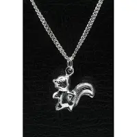 MOOYE ® - Collectie Zilveren Eekhoorn ketting hanger