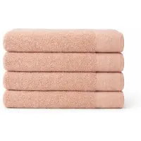 Saphira FRESH Handdoeken – 50x100 cm – Set van 4 – Taupe – 100% Katoen – Ultra Zacht – Hoog Absorptievermogen – Sneldrogend – Hotelkwaliteit