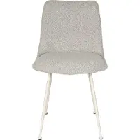 White Label Eetkamerstoel Fijs Taupe