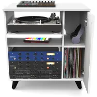 Glorious Modular Side Rack Weiß - Studiorack