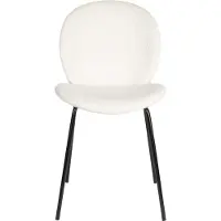 Zuiver Stoel Bonnet Stoel Off-White