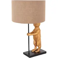 Steinhauer Tafellamp Animaux met linnen kap 8224ZW
