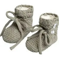Babys Only Slofjes teddy Willow urban green - 0-3 mnd