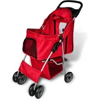 Syfax Wandelwagen voor hond rood