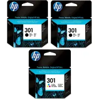 HP 301 Cartridges Combo Pack
