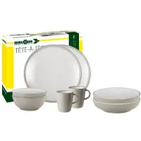 Brunner - Set Tête-À-Tête - Bestekset One Size, grijs