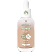 Deborah Milano Formula Pura Organic Serum, Druppelfles, Serum, Universele huid, Stralend, Voedend, Smoothing, Licht, Beige