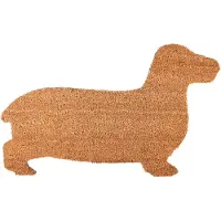Esschert Design Deurmat Kokos Teckel Bruin Bruin Kokosvezel