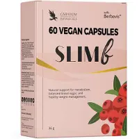 Carnium Botanicals SlimB Berberine Supplementen - Ondersteuning van Metabolisme & Gewichtsbeheersing - Met Berbevis & Witte Moerbei - 60 Capsules - 30 Dagen