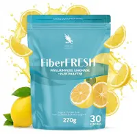 Carnium Botanicals Fiber FRESH Elektrolyten - Vezel Drink met Citroensmaak - Met Elektrolyten, Magnesium, Potassium, 270 g - 30 porties