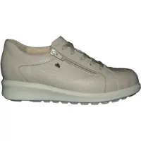 Finn Comfort Lisboa 02249 Wijdte K Veterschoenen | Maat 8.5 Dames Beige