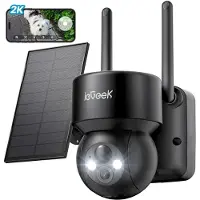 IeGeek Superior Beveiligingscamera Buiten – 2K HD 3MP - Buiten Camera Met Nachtzicht – Buitencamera - Bewakingscamera voor Buiten - Met WiFi en APP