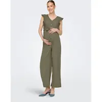 ONLY Maternity Jumpsuit 'OLMElisa' jade groen