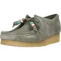 Clarks Veterschoen 'Wallabee' grijs