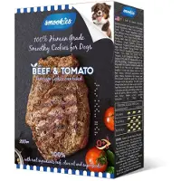 Smookies Smoothy Cookies - Hondenbiscuits - Rund & Tomaat - 100% Human Grade - Superfood Rijk - Zachte Textuur - 200g