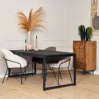 Starfurn - Eettafel Boaz Black - 180 cm