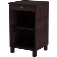 DOMUS Toscana-Kast - 1-lade - Bruin Grenen
